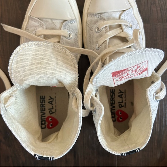 ⛔️SOLD⛔️Converse x Comme des Garçons high top sneakers - Picture 3 of 8